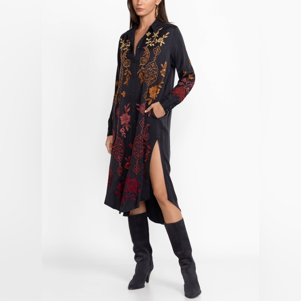 JOHNNY WAS Kiana Relaxed Overshirt